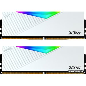 Купить 32Gb (2x16Gb) PC5-41600 ADATA AX5U6000C3016G-DCLARWH в Минске, доставка по Беларуси