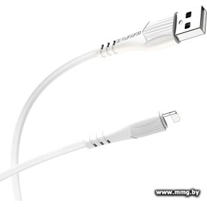 Купить Кабель Borofone BX37 Lightning (1 м, белый) в Минске, доставка по Беларуси