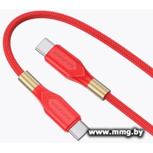 Кабель Borofone BX92 Type-C -Type-C (красный)