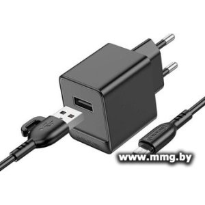 Зарядное устройство Borofone BAS11A microUSB (чёрный)