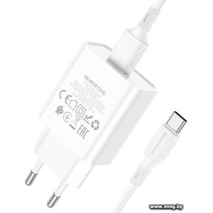 Зарядное устройство Borofone BA74A Type-C (белый)