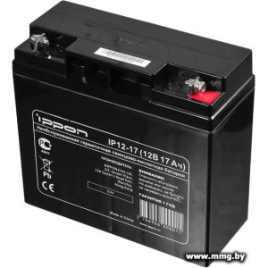 Купить IPPON IP12-17 (12В/17 А·ч) в Минске, доставка по Беларуси