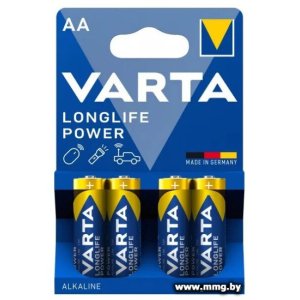 Купить Батарейка Varta Longlife Power АА 4шт в Минске, доставка по Беларуси