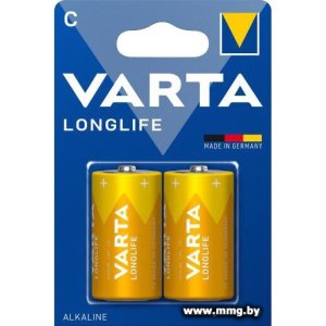 Батарейка Varta Longlife C LR14 2 шт.