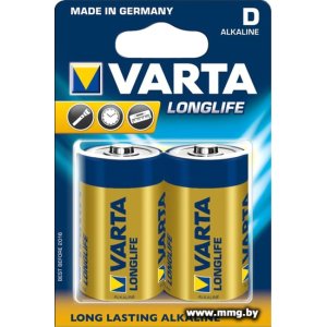 Батарейка Varta Longlife D LR20 2 шт.