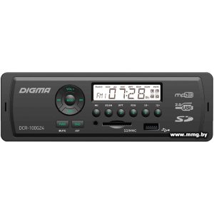 USB-магнитола Digma DCR-100G24