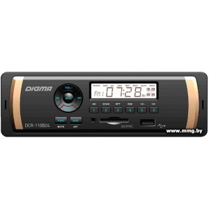 Купить USB-магнитола Digma DCR-110B24 в Минске, доставка по Беларуси