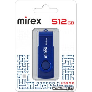 512GB Mirex Color Blade Swivel 13600-FM3BS512 синий