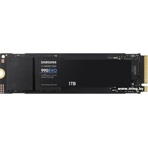 Купить SSD 1TB Samsung 990 Evo MZ-V9E1T0BW (MZ-V9E1T0B/AM) в Минске, доставка по Беларуси