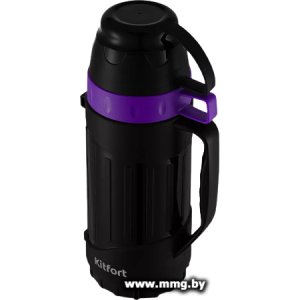 Купить Kitfort KT-1233 1л (черный/фиолетовый) в Минске, доставка по Беларуси