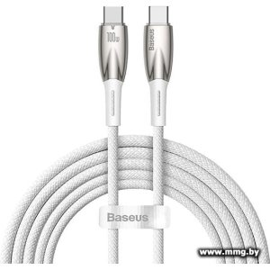 Кабель Baseus CADH000802 100W USB Type-C - Type-C (2 м, бел