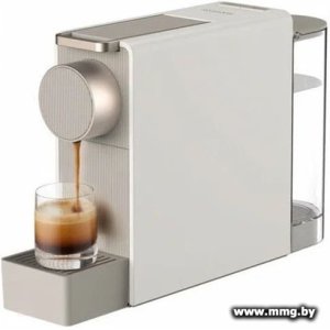 Кофеварка Scishare Capsule Coffee Machine Mini S1201 (с переходником на евровилку, золотистый)