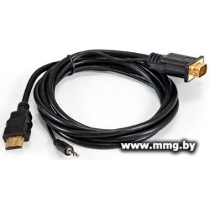 Купить Кабель ExeGate EX-HDMIM-VGAM-3.5JackS-1.8 (EX294719RUS) в Минске, доставка по Беларуси