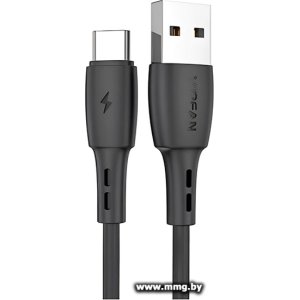 Кабель Vipfan X05 USB Type-A - USB Type-C (2 м, черный)