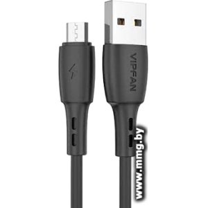Кабель Vipfan X05 USB Type-A -microUSB (2 м, черный)