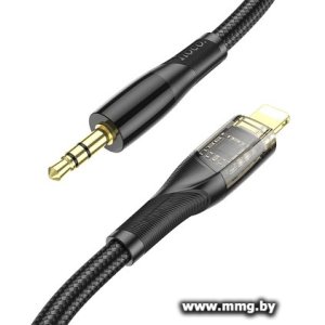 Кабель Hoco UPA25 Lightning - 3.5 jack (1 м, черный)