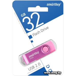 Купить 32GB SmartBuy Twist (розовый) (SB032GB2TWP) в Минске, доставка по Беларуси