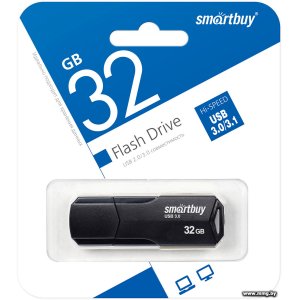 Купить 32GB SmartBuy Clue (черный) (SB32GBCLU-K3) в Минске, доставка по Беларуси