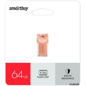 Купить 64GB SmartBuy MC5 Metal Kitty Pink (SB064GBMC5) в Минске, доставка по Беларуси
