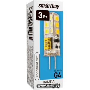 Купить Лампа светодиодная SmartBuy SBL-G4-3-60K в Минске, доставка по Беларуси
