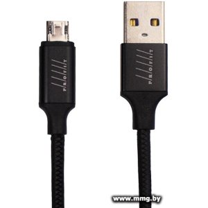 Купить Кабель Profit QY-18 microUSB 1 м (черный) в Минске, доставка по Беларуси