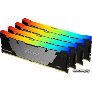 Купить 32GB (4х8GB) PC4-25600 Kingston KF432C16RB2AK4/32 в Минске, доставка по Беларуси
