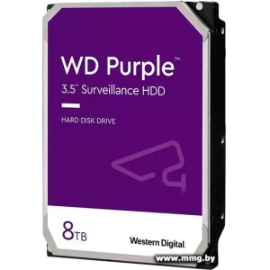 Купить 8000Gb WD Purple WD85PURZ в Минске, доставка по Беларуси
