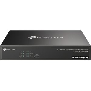 Купить Видеорегистратор TP-Link Vigi NVR1004H-4P в Минске, доставка по Беларуси