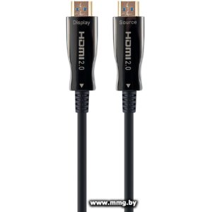 Купить Кабель Cablexpert CCBP-HDMI-AOC-20M-02 HDMI -HDMI (20 м, чер в Минске, доставка по Беларуси