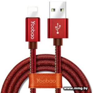 Кабель Yoobao YB-425 Lightning (красный)
