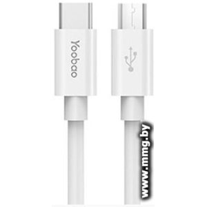 Кабель Yoobao YB-CB2 (белый)