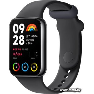 Xiaomi Smart Band 8 Pro M2333B1 без NFC черн. с черн. сил GL