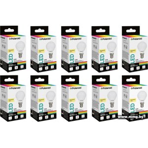 Лампа светодиодная Polaroid G45 E14 7 Вт 4000 К N-PL-G457144 (10 шт)