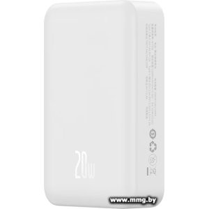 Купить Baseus Magnetic Mini Wireless PPCX150002 20000mAh (белый) в Минске, доставка по Беларуси