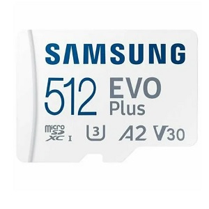 Samsung 512Gb microSDXC EVO Plus 2024 MB-MC512SA