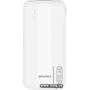 Купить Awei P20K 10000mAh (белый) в Минске, доставка по Беларуси