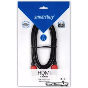 Купить Кабель SmartBuy K-331-90 HDMI - HDMI (3 м, черный) в Минске, доставка по Беларуси