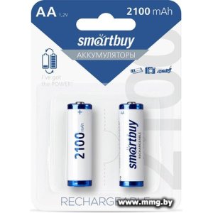 Аккумулятор SmartBuy AA 2100mAh SBBR-2A02BL2100