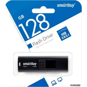 128GB SmartBuy Fashion (черный) (SB128GB3FSK)