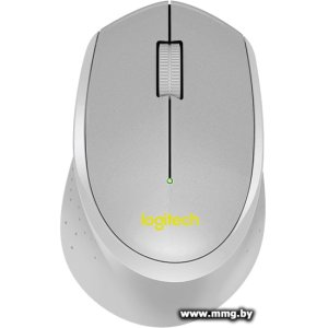 Купить Logitech M330 Silent Plus (серый/желтый) 910-004927 в Минске, доставка по Беларуси