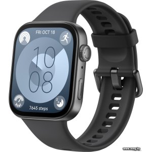 Купить Huawei Watch Fit 3 (черный, международная версия) в Минске, доставка по Беларуси