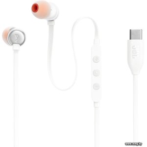 Купить JBL Tune 310C (белый) JBLT310CWHT в Минске, доставка по Беларуси