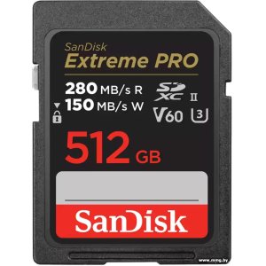 Sandisk 512GB SDXC Extreme PRO SDSDXEP-512G-GN4IN