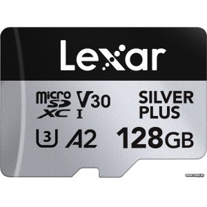Lexar 128Gb microSDXC Professional SILVER LMSSIPL128G-BNANG