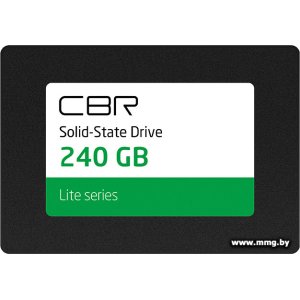 Купить SSD 240GB CBR Lite SSD-240GB-2.5-LT22 в Минске, доставка по Беларуси
