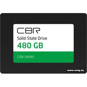 Купить SSD 480GB CBR Lite SSD-480GB-2.5-LT22 в Минске, доставка по Беларуси