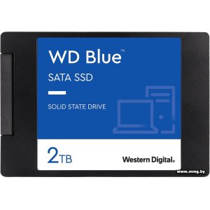 Купить SSD 2TB WD Blue SA510 WDS200T3B0A в Минске, доставка по Беларуси