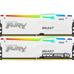 Купить 32Gb (2x16Gb) PC5-48000 Kingston KF560C30BWEAK2-32 в Минске, доставка по Беларуси