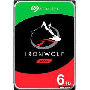 Купить 6000Gb Seagate Ironwolf ST6000VN006 в Минске, доставка по Беларуси