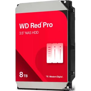 Купить 8000Gb WD Red Pro WD8005FFBX в Минске, доставка по Беларуси